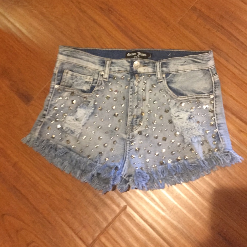 High waisted shorts